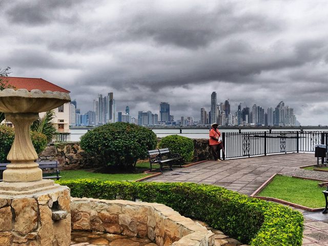 Colonial houses in Casco Viejo, Panama City